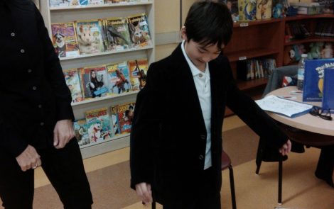 "The Black Velvet Jacket" Reading & Book Signing at Pierre de Coubertin Elementary School